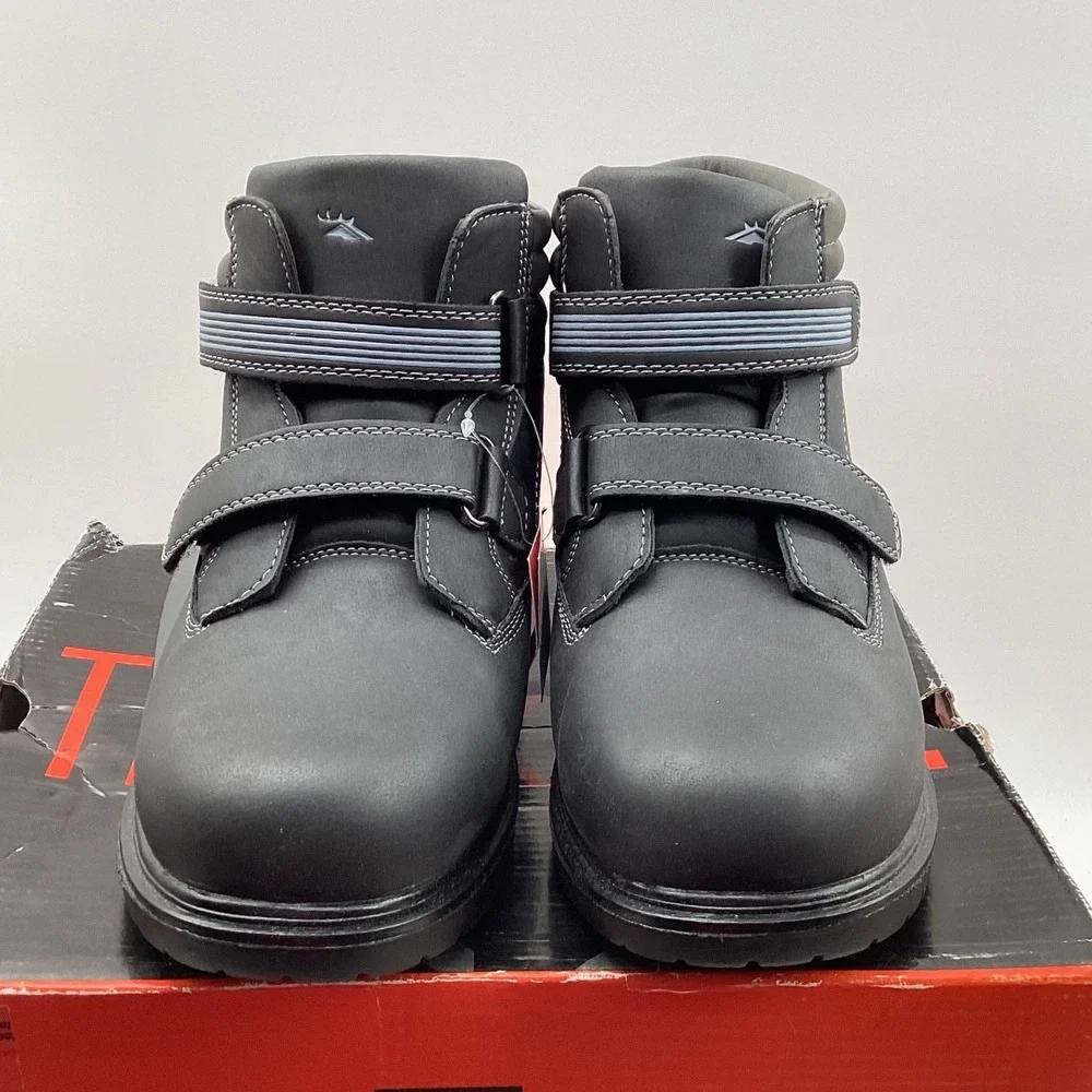 Deer Stags Marker Mens Waterproof Thinsulate Boots Black Hook Loop Size 7M